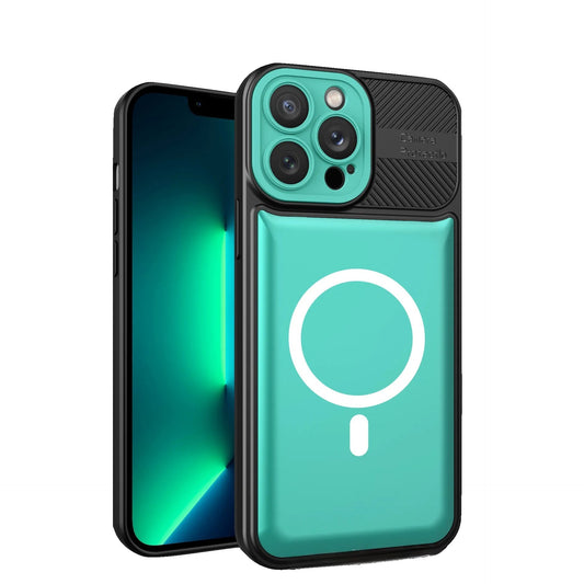 Husa Urban Armor pentru Samsung A13 4G Verde deschis, Suport Auto Magnetic, Protectie Antisoc