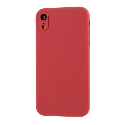 Husa protectie compatibila cu Apple iPhone XR Liquid Silicone Case Rosu