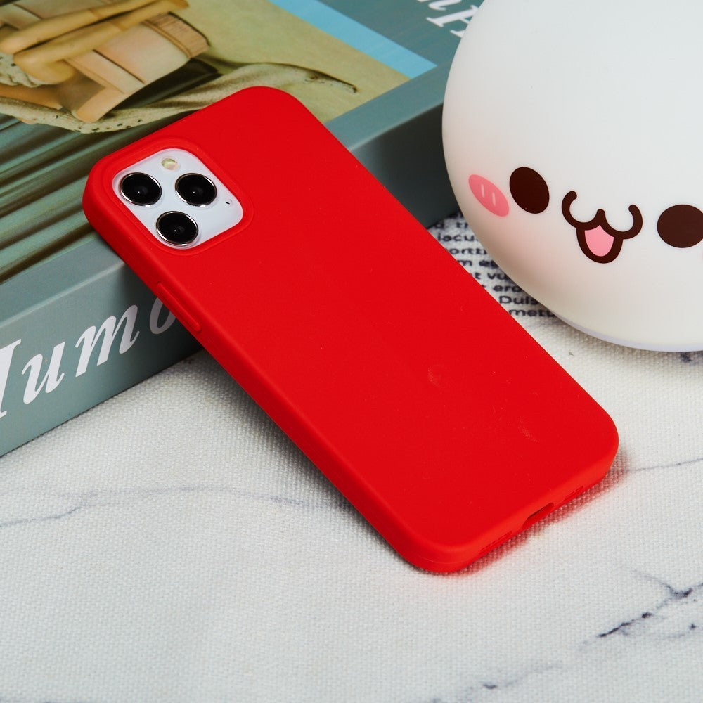 Husa protectie compatibila cu Apple iPhone 13 Liquid Silicone Rosu