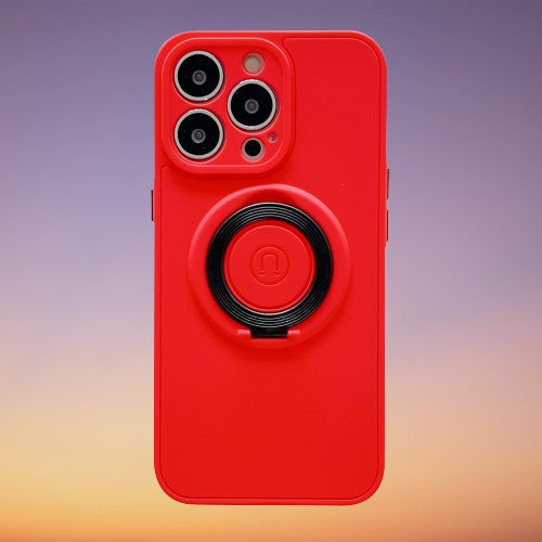 Husa protectie compatibila cu Apple iPhone 13 Pro Mag Safe Silicone Rosu