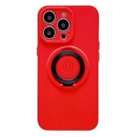 Husa protectie compatibila cu Apple iPhone 13 Pro Mag Safe Silicone Rosu