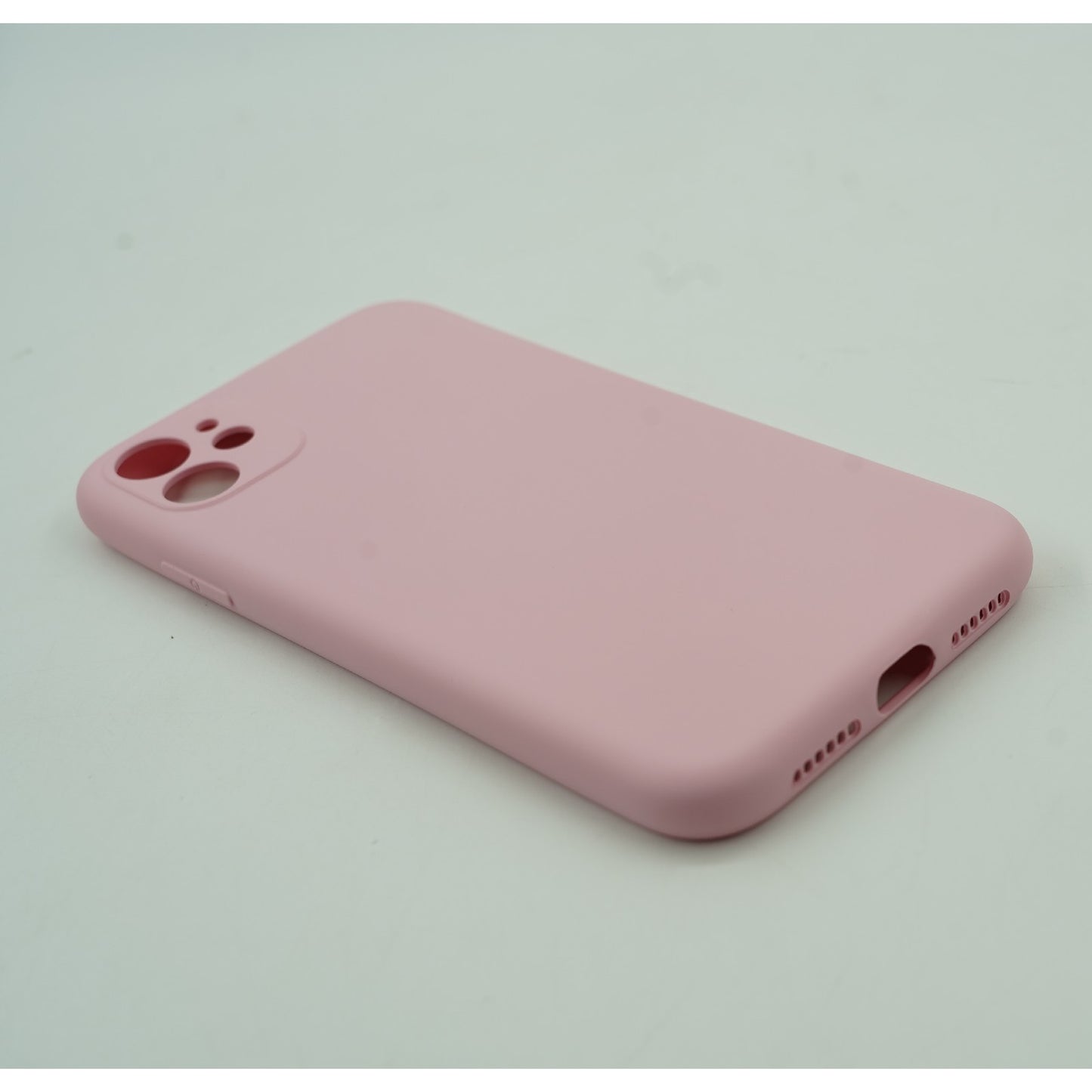 Husa protectie compatibila cu Apple iPhone 11 Liquid Silicone Roz