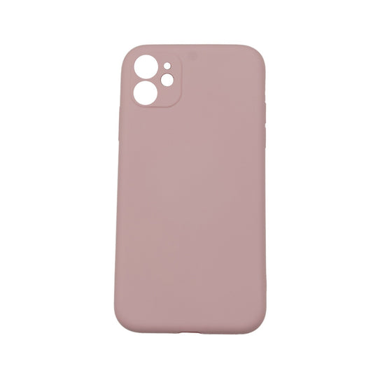 Husa protectie compatibila cu Apple iPhone 11 Liquid Silicone Roz