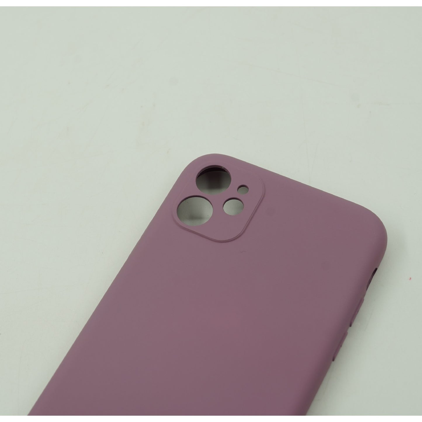 Husa protectie compatibila cu Huawei P40 Lite E Liquid Silicone Case Mov