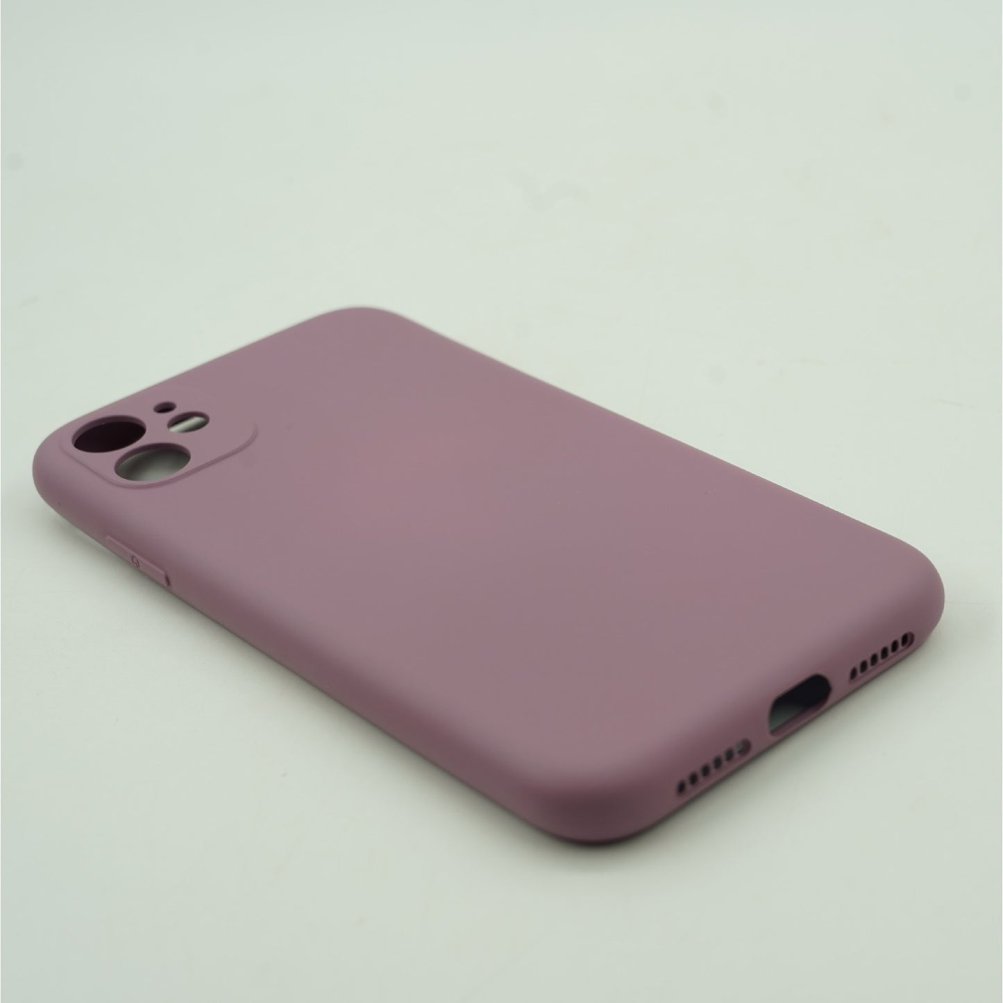 Husa protectie compatibila cu Huawei P40 Lite E Liquid Silicone Case Mov
