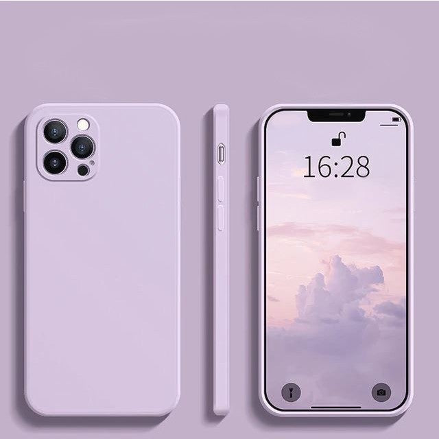 Husa protectie compatibila cu Huawei P40 Lite E Liquid Silicone Case Mov
