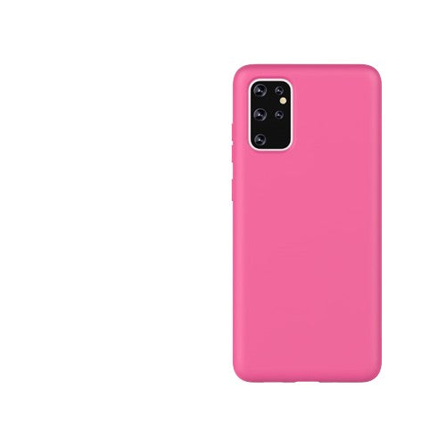 Husa protectie compatibila cu Samsung Galaxy S21 Ultra Liquid Silicone Case, Fuchsia