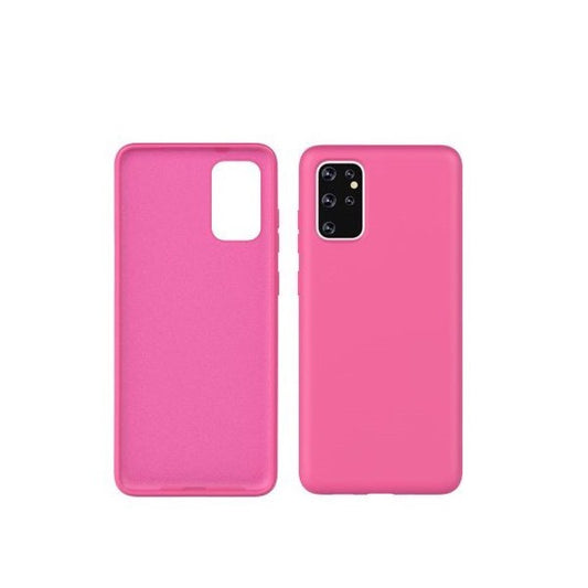 Husa protectie compatibila cu Samsung Galaxy S21 Ultra Liquid Silicone Case, Fuchsia