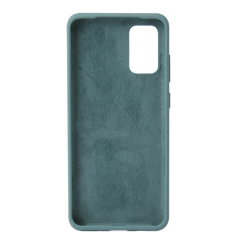 Husa protectie compatibila cu Samsung Galaxy S21 Ultra Liquid Silicone Case Verde