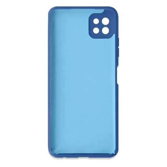 Husa protectie pentru Samsung A22 5G Liquid Silicone Albastru Inchis
