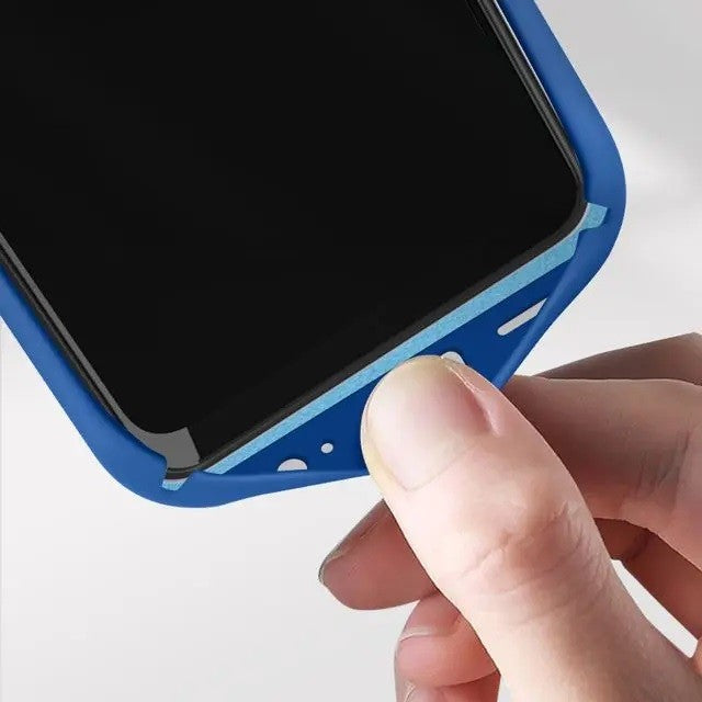 Husa protectie pentru Samsung A22 5G Liquid Silicone Albastru Inchis