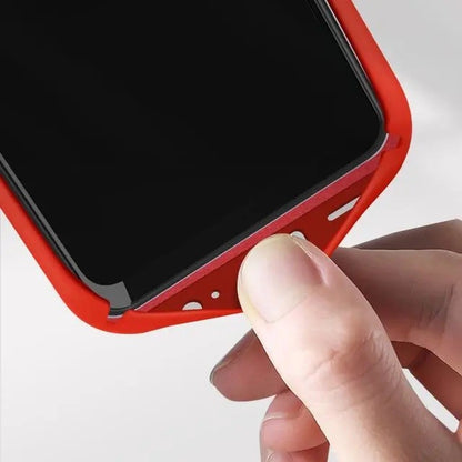Husa protectie pentru Samsung A22 5G Liquid Silicone Rosu