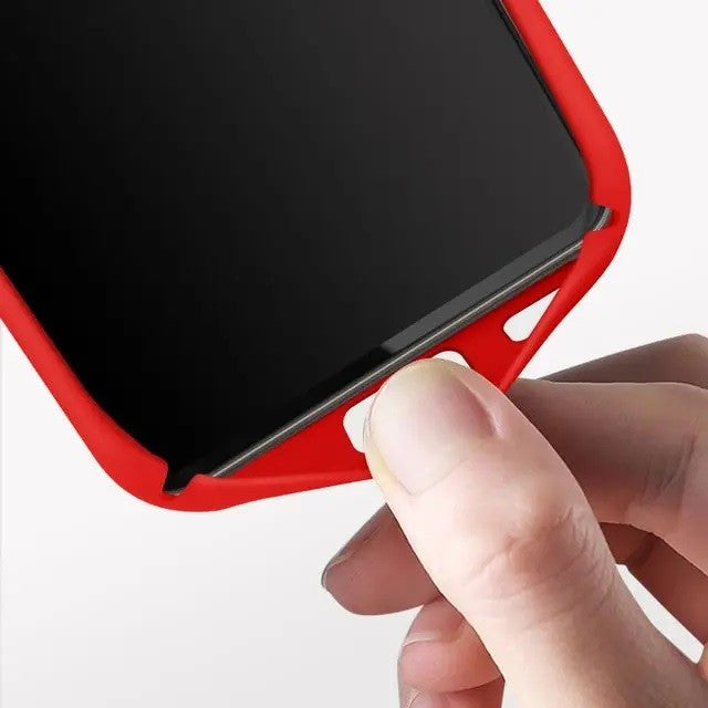 Husa protectie pentru Samsung A53 5G Liquid Silicone Rosu