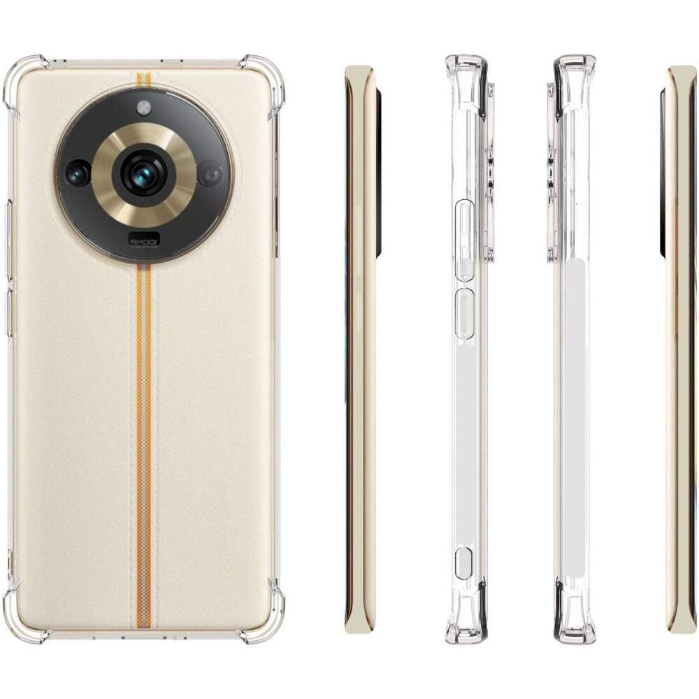 Husa protectie pentru Realme C11 2021, TPU, Antisoc, Protectie colturi, Rezistenta la impact, 1.5 mm, Transparenta