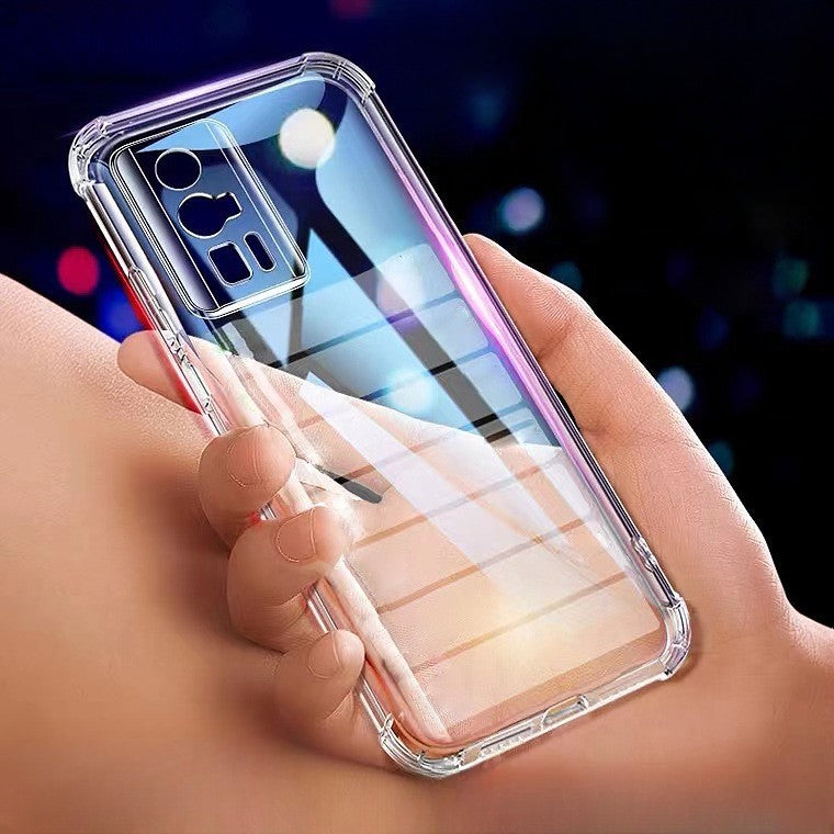 Husa protectie pentru Xiaomi 12T / 12T Pro, TPU, Antisoc, Protectie colturi, Rezistenta la impact, 1.5 mm, Transparenta