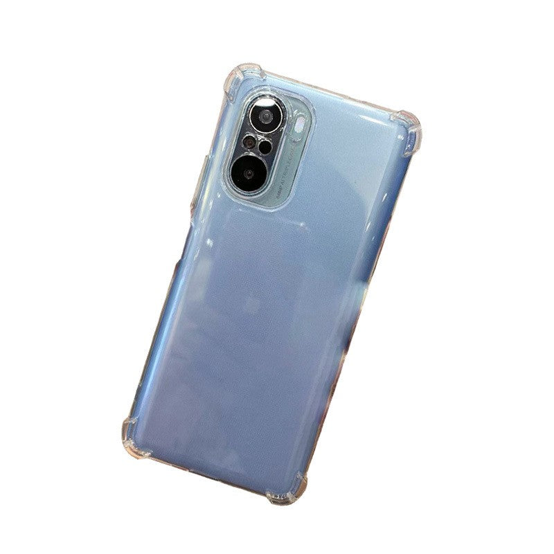 Husa protectie pentru Xiaomi 12T / 12T Pro, TPU, Antisoc, Protectie colturi, Rezistenta la impact, 1.5 mm, Transparenta