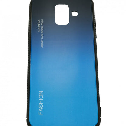 Husa Samsung Galaxy A8 2018 Hybrid Back Degrade, Albastru