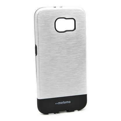 Husa Samsung Galaxy S6 Edge Motomo V4 Argintiu