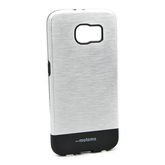Husa Samsung Galaxy S6 Edge Motomo V4 Argintiu