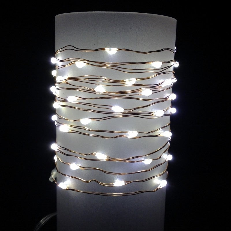 Instalatie Craciun Tip Turturi, 10 m, IP44, 286 Led-uri, Alb rece, 8 jocuri de lumini, Interconectabila, Prelungitor 5 m inclus, Fir Cupru, Interior/Exterior
