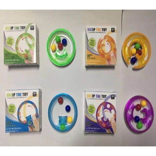 Jucarie antistres din silicon, Pop it Now and Flip It , Spin toy,Multicolor