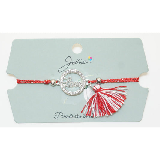 Martisor Bratara Ciucure cu Pandantiv, Model 11