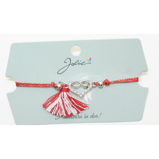 Martisor Bratara Ciucure cu Pandantiv, Model 18