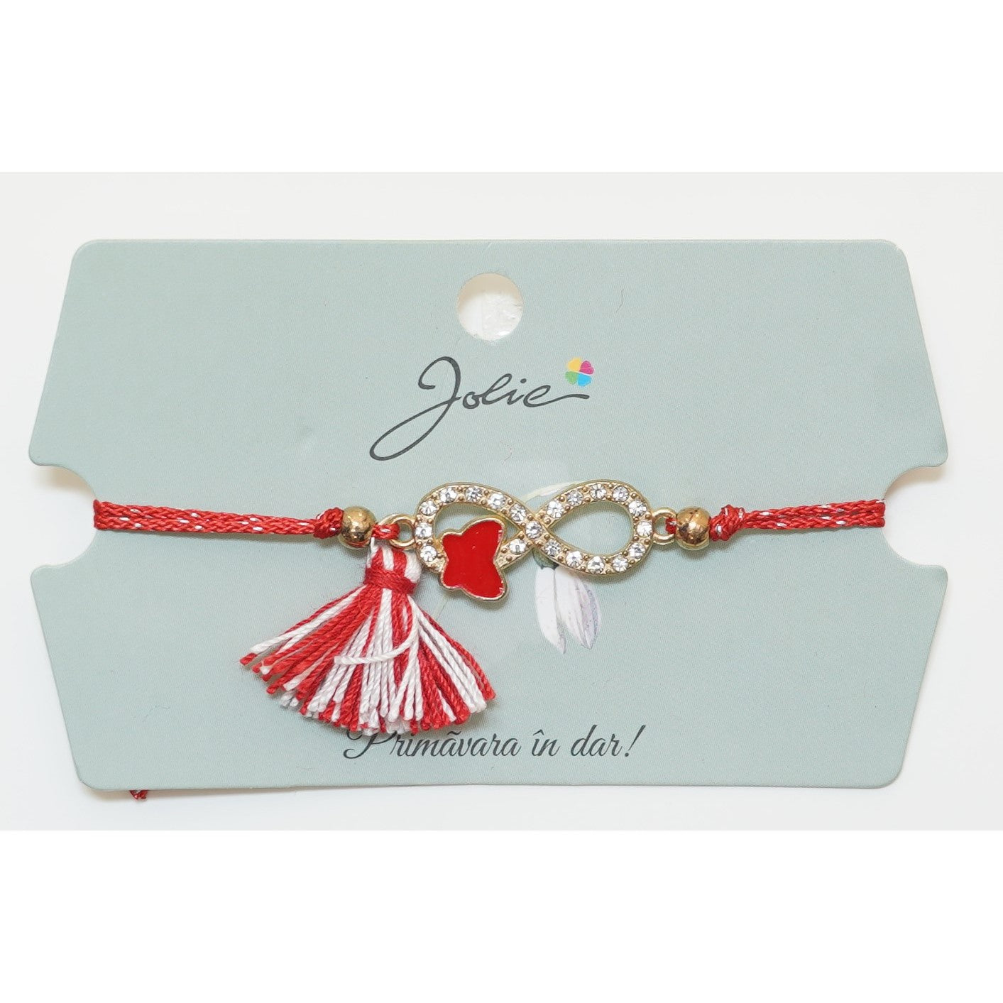 Martisor Bratara Ciucure cu Pandantiv, Model 8