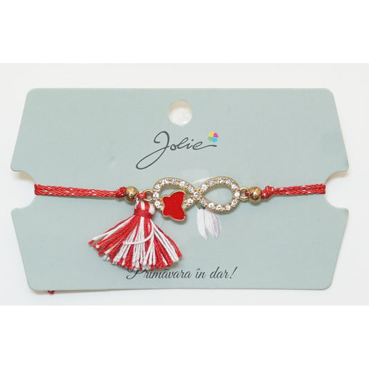 Martisor Bratara Ciucure cu Pandantiv, Model 8