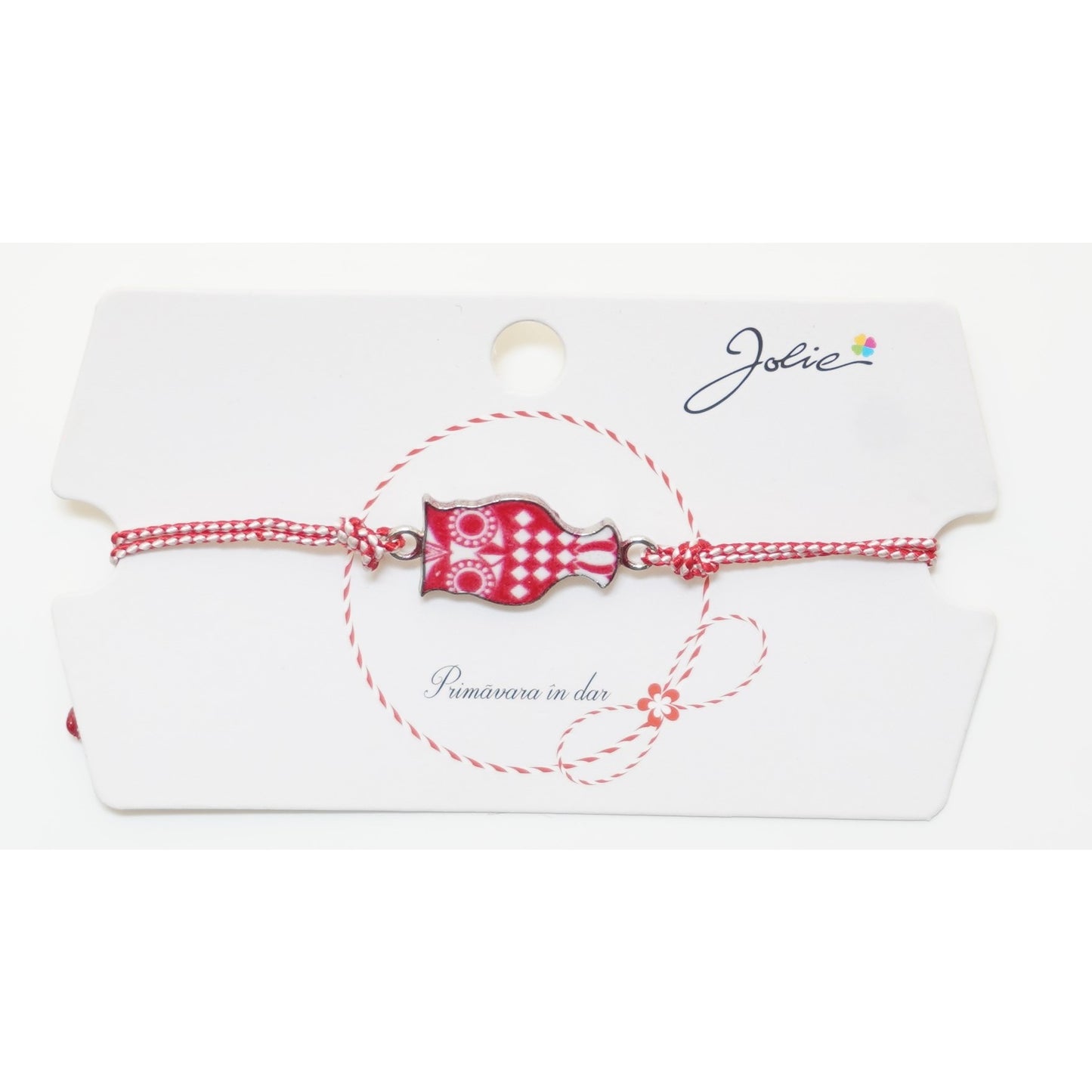 Martisor Bratara Traditionala, Pandantive Aprox 2 cm, Model 4