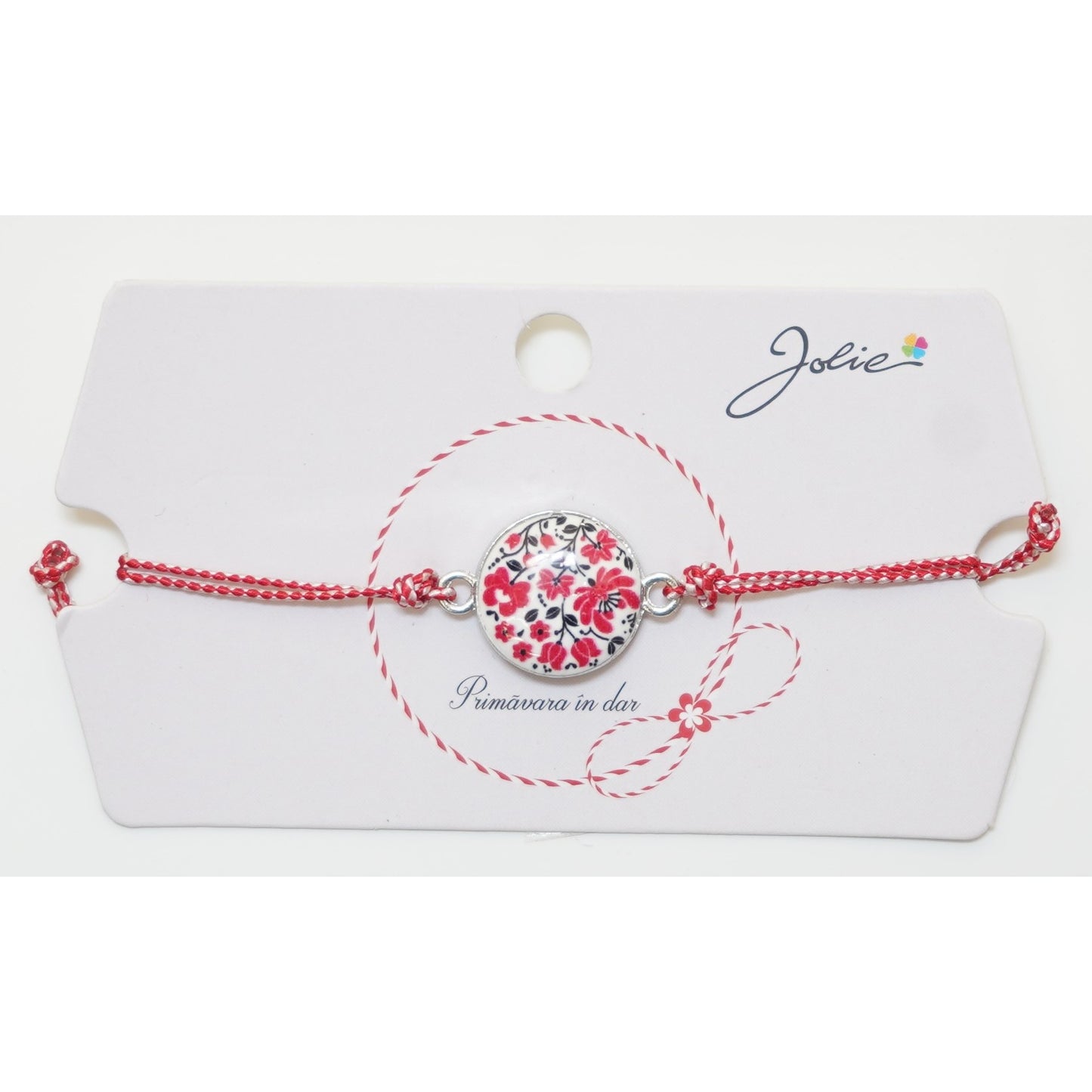 Martisor Bratara Traditionala, Pandantive Aprox 2 cm, Model 5