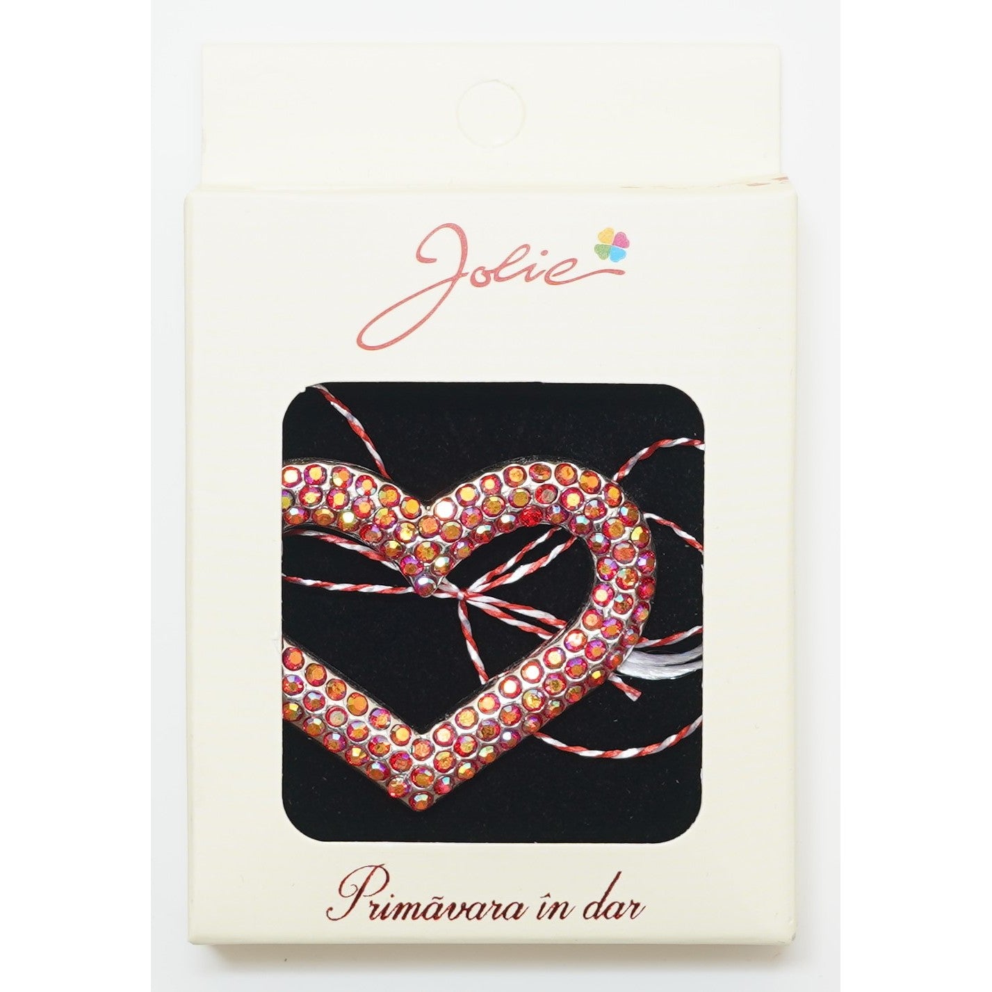 Martisor Brosa Medie, Multicolora, Dimensiune Brosa Aprox 5 cm, Material Metal, Model 19