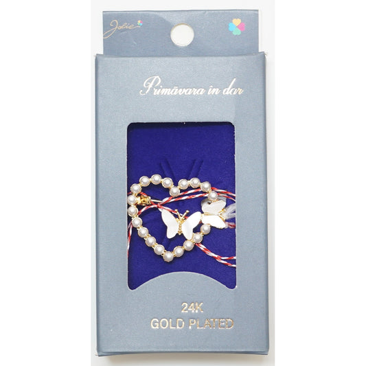 Martisor Brosa Placata cu Aur 24K, Dimensiune Brosa Aprox 2- 3 cm, Model 18