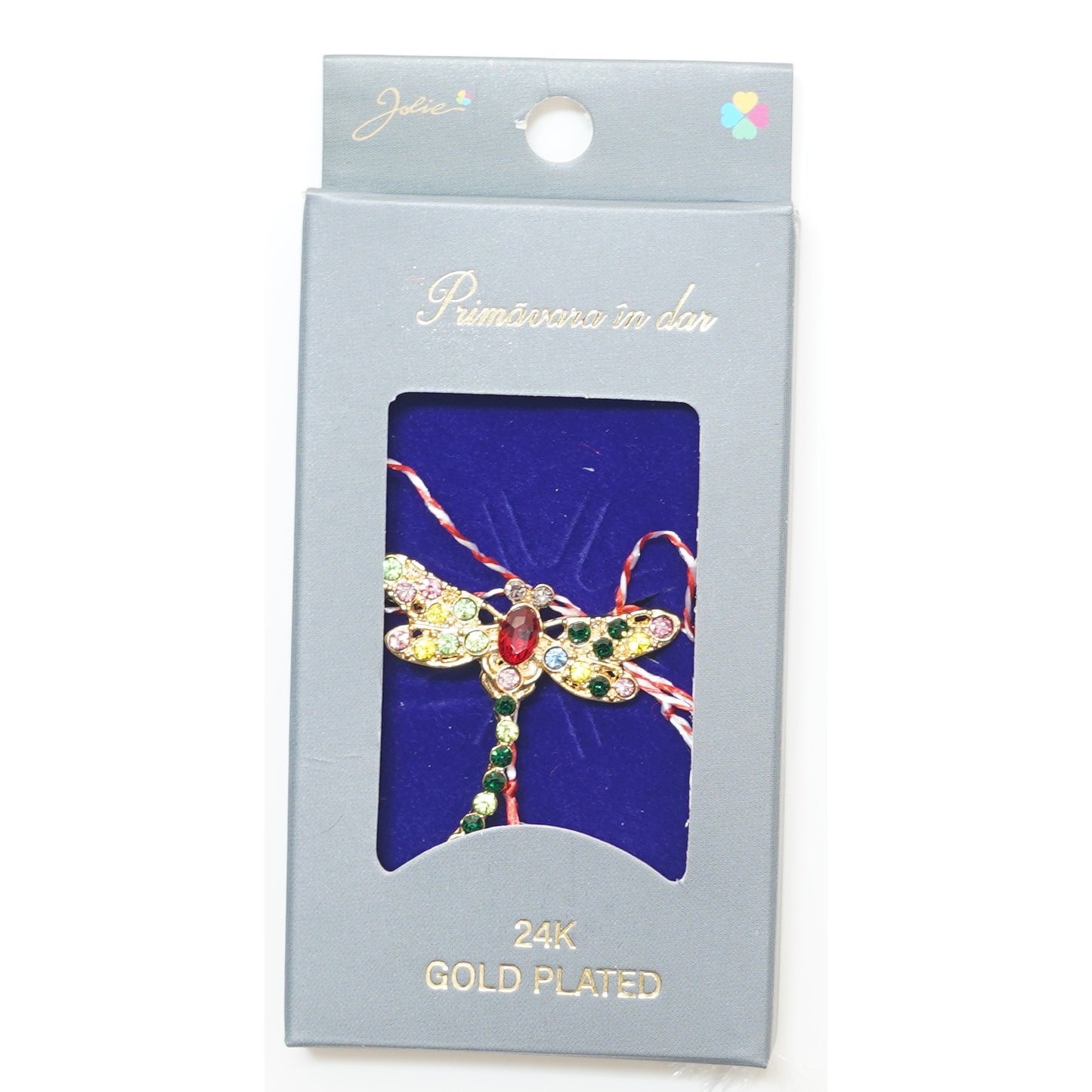 Martisor Brosa Placata cu Aur 24K, Dimensiune Brosa Aprox 2- 3 cm, Model 21