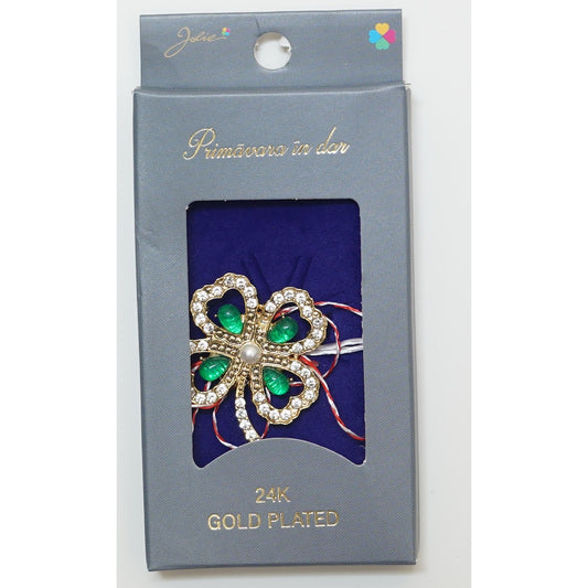 Martisor Brosa Placata cu Aur 24K, Dimensiune Brosa Aprox 2- 3 cm, Model 25