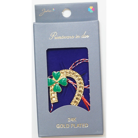 Martisor Brosa Placata cu Aur 24K, Dimensiune Brosa Aprox 2- 3 cm, Model 29