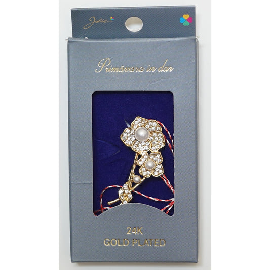 Martisor Brosa Placata cu Aur 24K, Dimensiune Brosa Aprox 2- 3 cm, Model 6