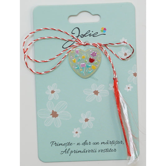 Martisor din Acril, Dimensiune Pandantiv Aprox 2 cm, Multicolor, Model 1