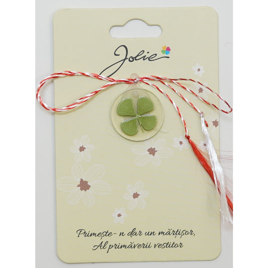 Martisor din Acril, Dimensiune Pandantiv Aprox 2 cm, Multicolor, Model 17