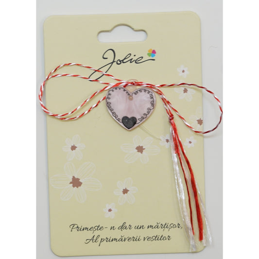 Martisor din Acril, Dimensiune Pandantiv Aprox 2 cm, Multicolor, Model 3