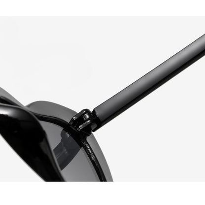 Ochelari in Forma de Inima, pentru Petrecerea Burlacitelor, Tematica Nunta, Protectie Soare, 14.7x4.9x14.2 cm, Negru