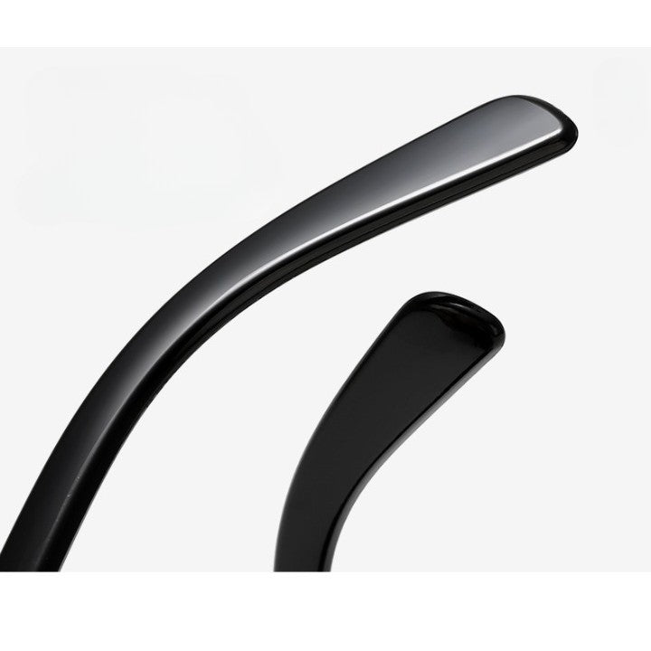 Ochelari in Forma de Inima, pentru Petrecerea Burlacitelor, Tematica Nunta, Protectie Soare, 14.7x4.9x14.2 cm, Negru