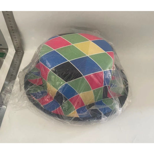 Palarie Decorativa, Pentru Petreceri, Model Carouri, Multicolor