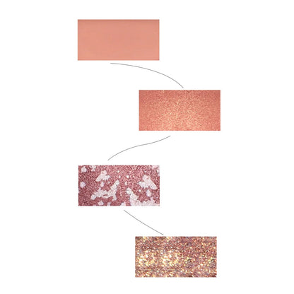Paleta Farduri, 9 Culori, Farduri Mate si Sidefate, Rezistenta la Apa, Oglinda, 10 g,  9 x 3 x 2 cm, Valabilitate 3 Ani, Multicolor