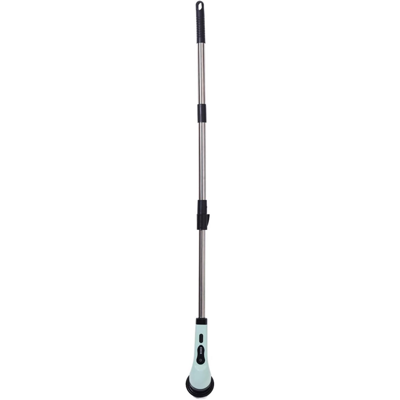 Perie Electrica de Curatare, pentru Gresie, Baie, Bucatarie, 25x20x9.5 cm, cu 9 Capete, Maner Extensibil Detasabil 84-127cm, Incarcare USB-Type C, Rotire 360 de Grade, 3000 mAh, Culoare: Verde