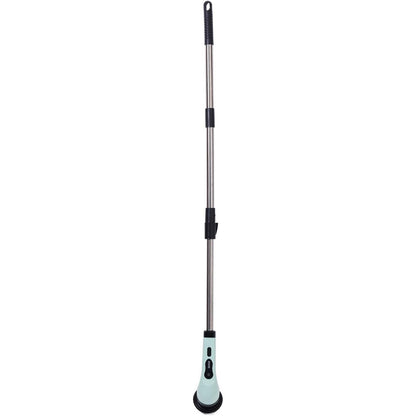 Perie Electrica de Curatare, pentru Gresie, Baie, Bucatarie, 25x20x9.5 cm, cu 9 Capete, Maner Extensibil Detasabil 84-127cm, Incarcare USB-Type C, Rotire 360 de Grade, 3000 mAh, Culoare: Verde