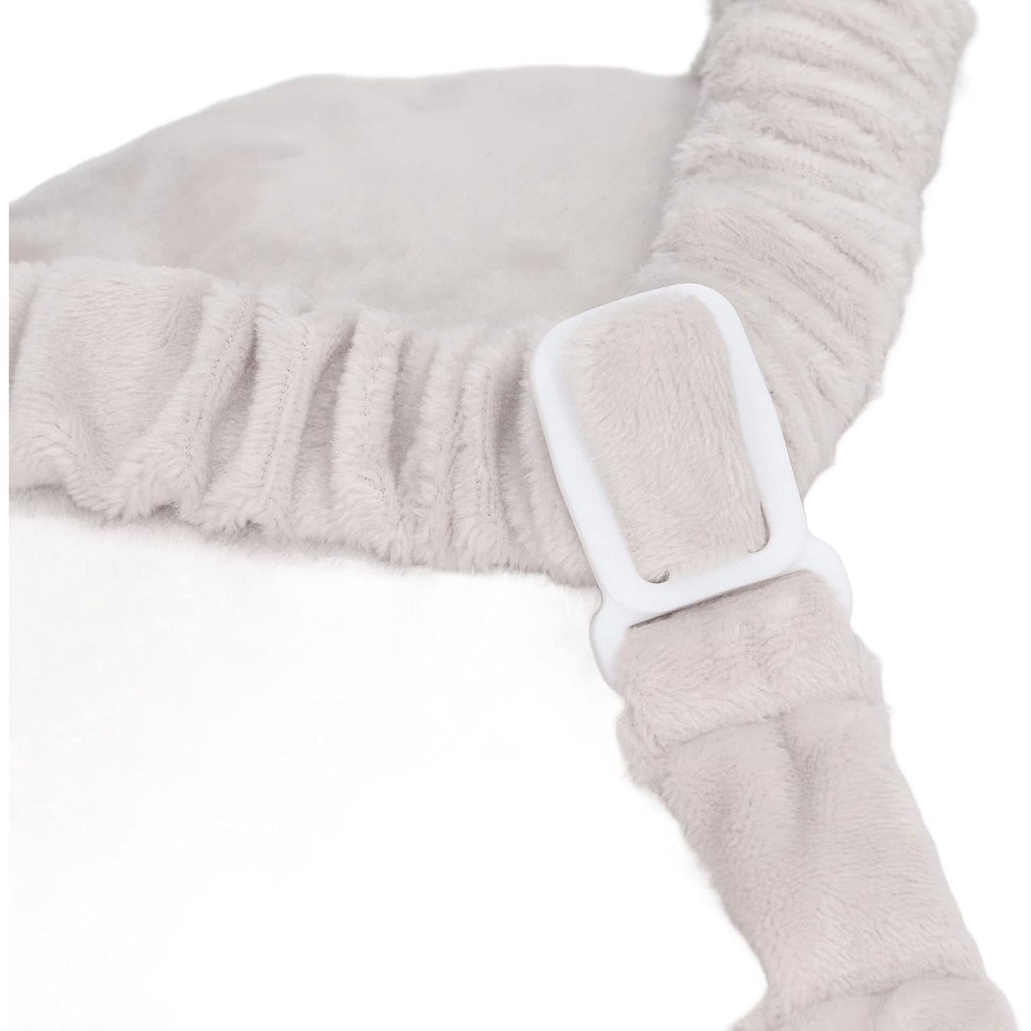 Perna tip Rucsac pentru Protectia Capului, Tetiera tip Elefant de Plus, pentru Bebelusi, 33x6x19 cm, 180 g, Gri
