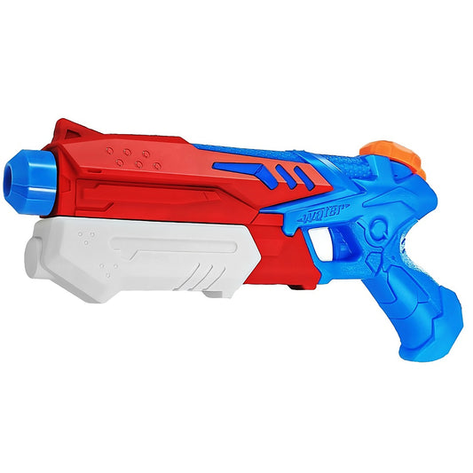 Pistol cu Apa pentru Copii, Rezervor, Pentru Piscina/Plaja, 6ani+,  Albastru deschis/Rosu, 300ML