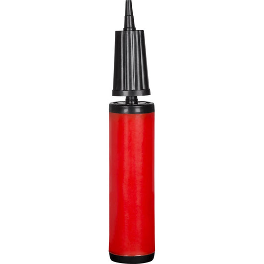 Pompa de Umflat Baloane, din Plastic, Manuala, 27 x 4.5 cm, Rosu
