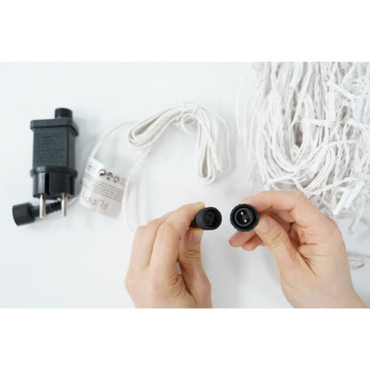 Prelungitor Instalatie Luminoasa, 3 m, 230V, Fir Alb